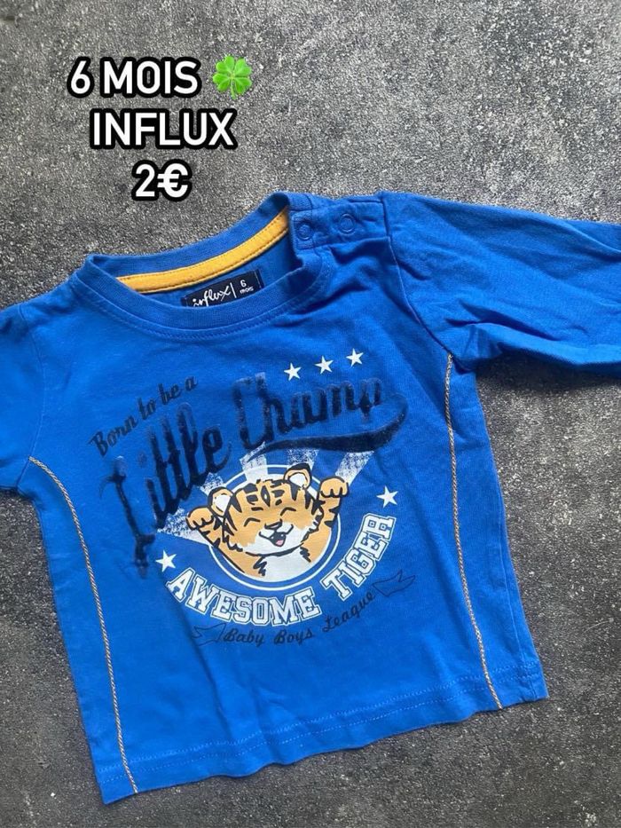 T-shirt 🍀 6 mois 🍀 Influx