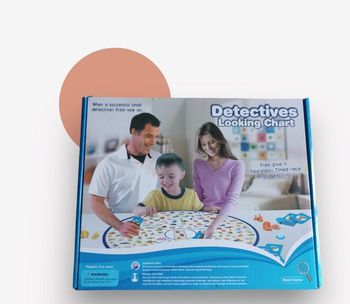 Jeu “Detectives Looking Chart” – Jeu d’observation – Comme neuf