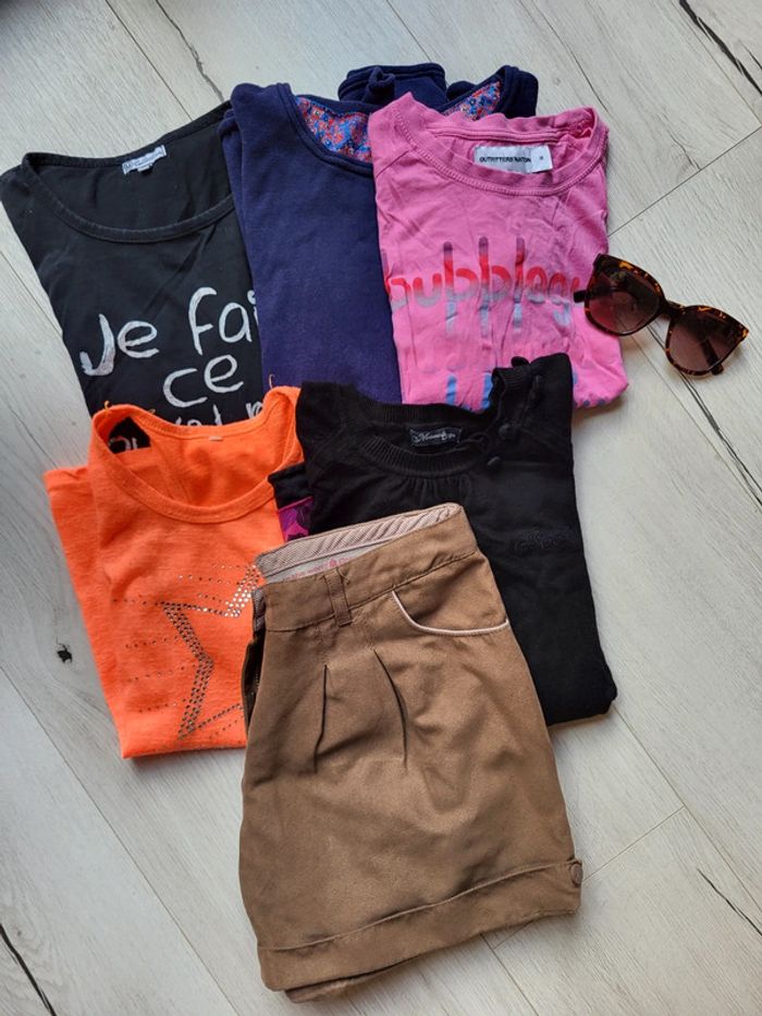 Lot de 6 articles fille 14ans XS diverses marques