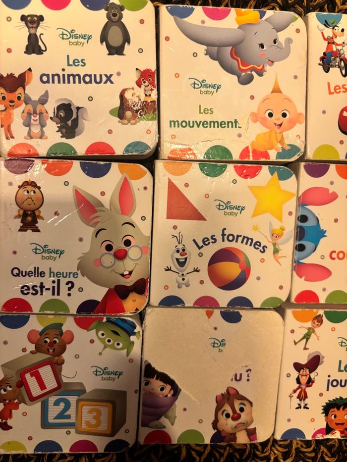 Lot 9 mini livres Disney - photo numéro 5