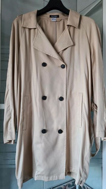 Trench Balsamik fluide couleur sable T44