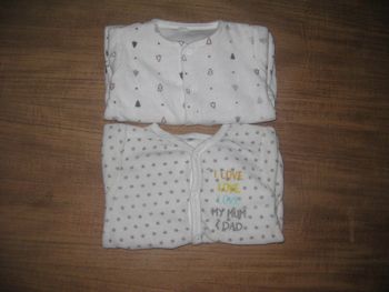 lot de 2 pyjamas