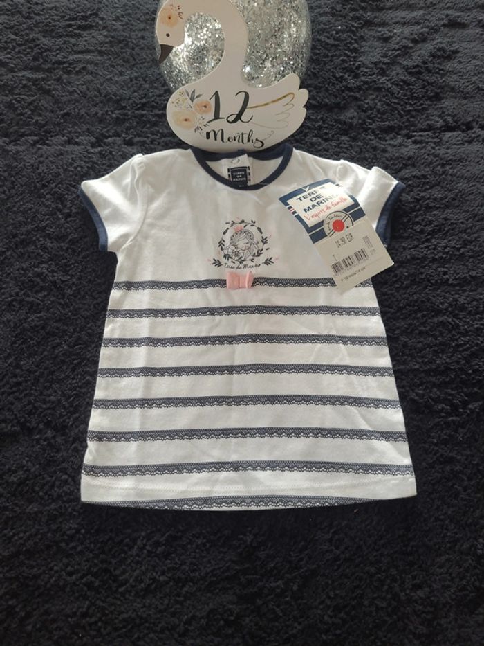 Tee-shirt bébé fille