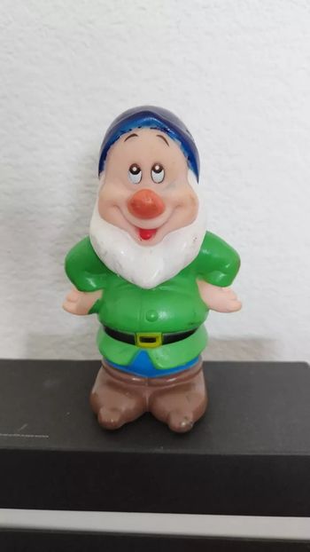 Pouet vintage Nain Dwarfs figure Snow White blanche neige