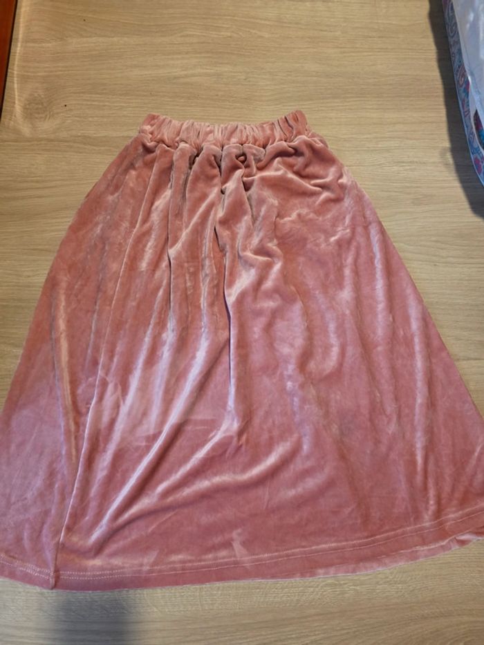 Jupe style velours