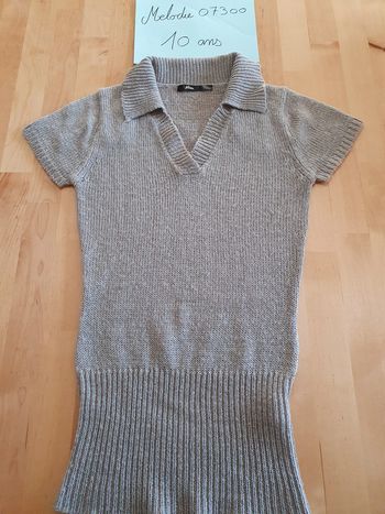 robe pull gris 10 ans mim