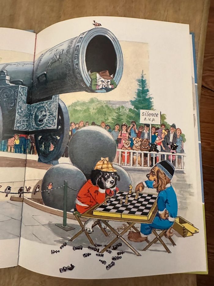 Pierre Probst - Caroline en Russie collection damier bords colorés livre bd album rare - photo numéro 4