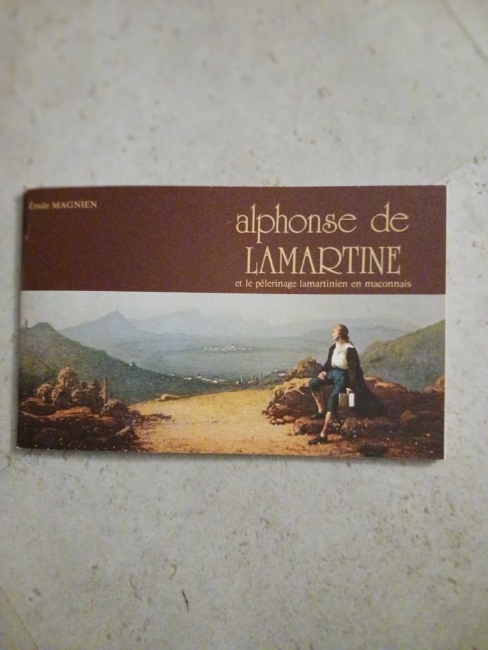 livret alphonse de Lamartine Emile Magnien