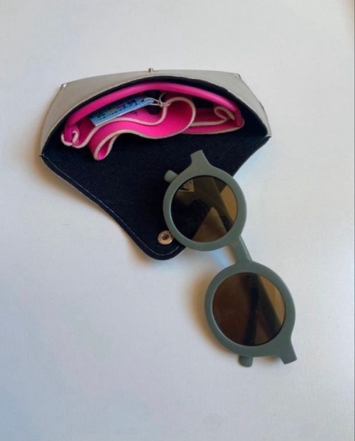 Étui à lunettes rigide modèle enfant argenté Primark - photo numéro 10