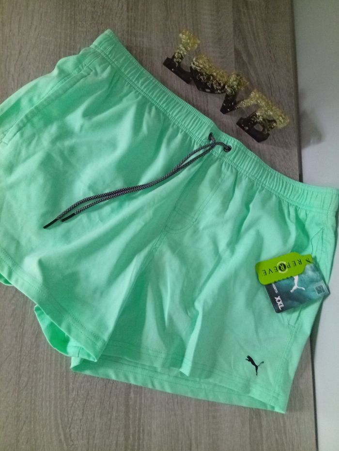 Joli short taille élastique avec cordon 3 poches Pu