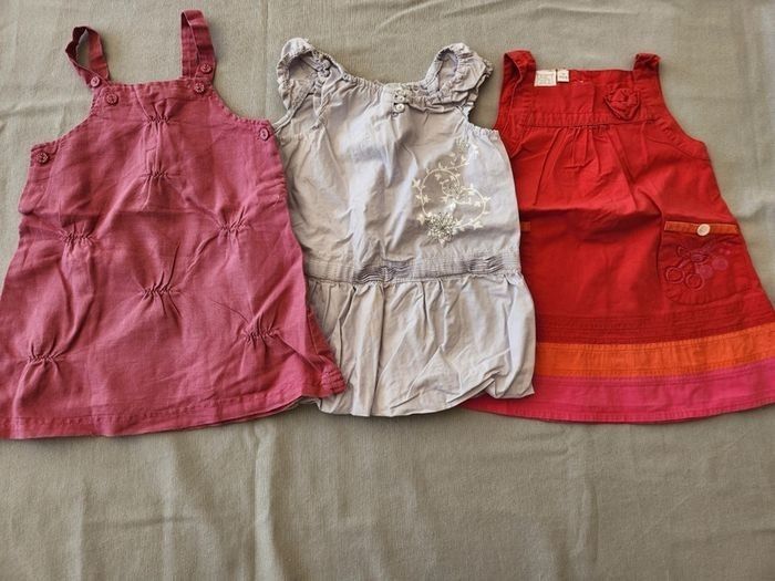 Lot 10 robes 12 mois été - photo numéro 4
