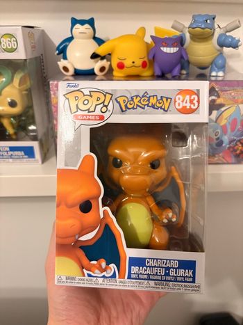 Figurine Pokémon officielle Funko pop Dracaufeu 