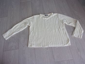 Pull ONNO BY KARAZINI blanc cassé taille S TBE