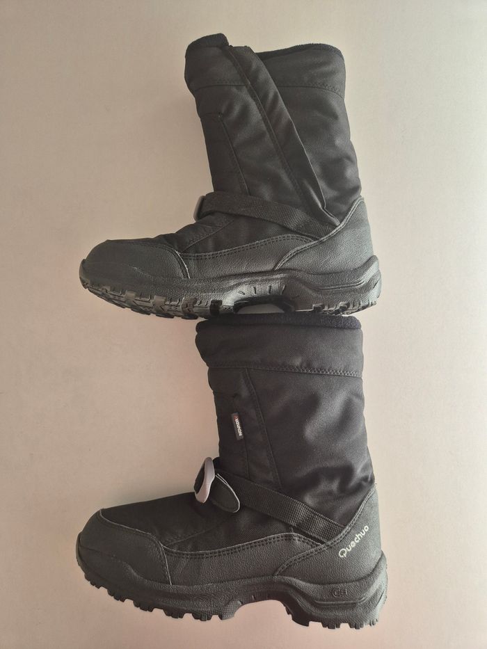 Bottes de neige noires Quechua taille 37 - photo numéro 2