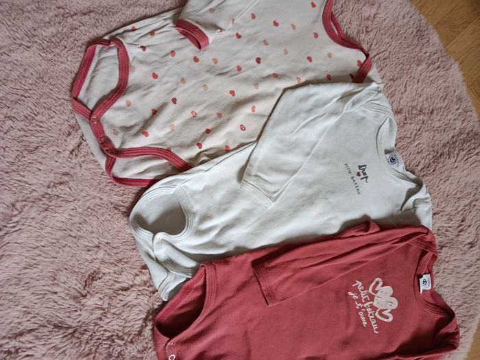 Lots de 3 bodie manche longue - taille 24 mois