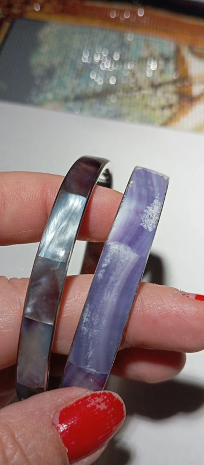 2 bracelets de nacre - photo numéro 5