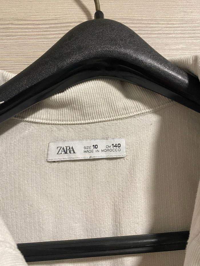 Combinaison fille Zara taille 10 ans écru TBE - photo numéro 5