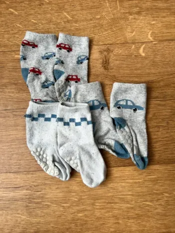 Lot de 6 chaussettes antidérapantes