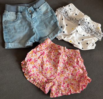 Lot de short