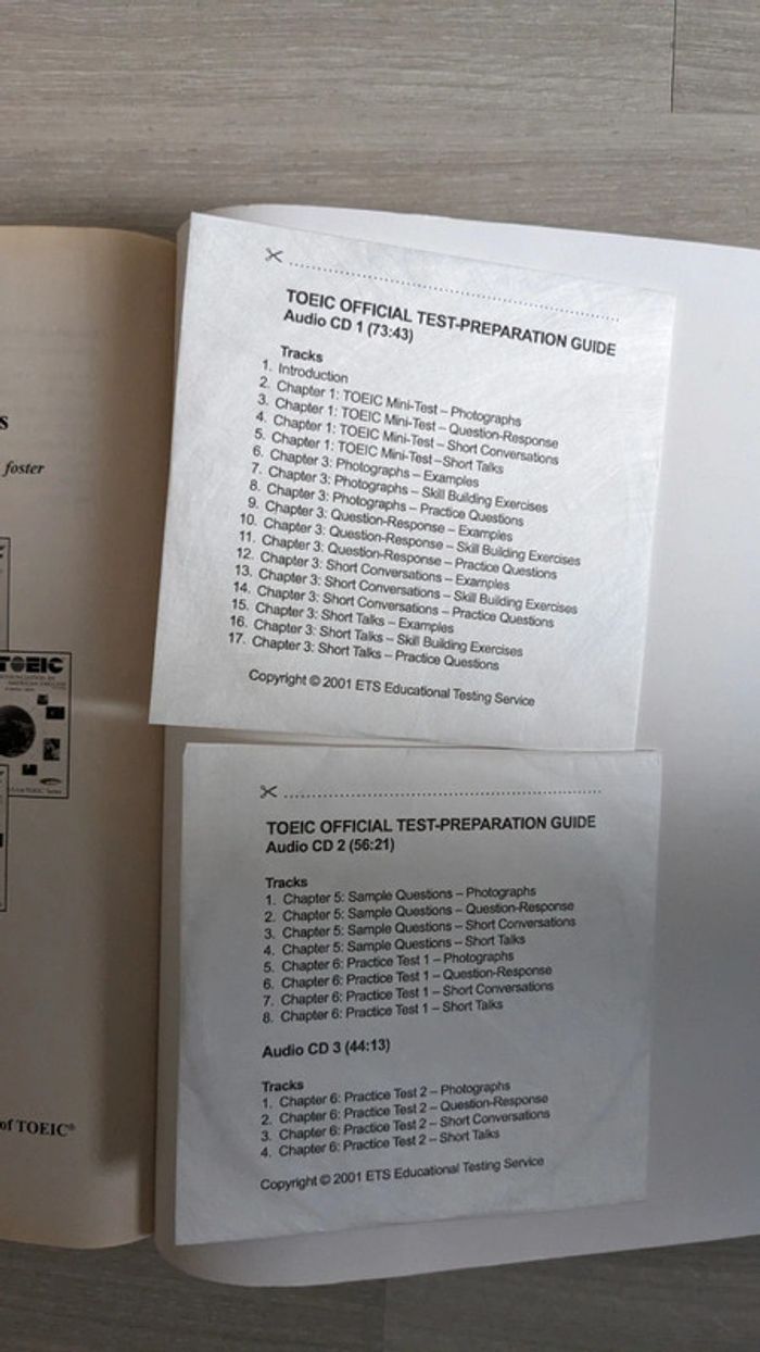 TOEIC Thomson Official Test-préparation guidee - photo numéro 3