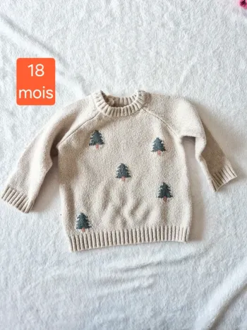 Pull sapin 18 mois kiabi