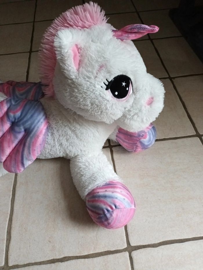 Grande peluche licorne - photo numéro 3