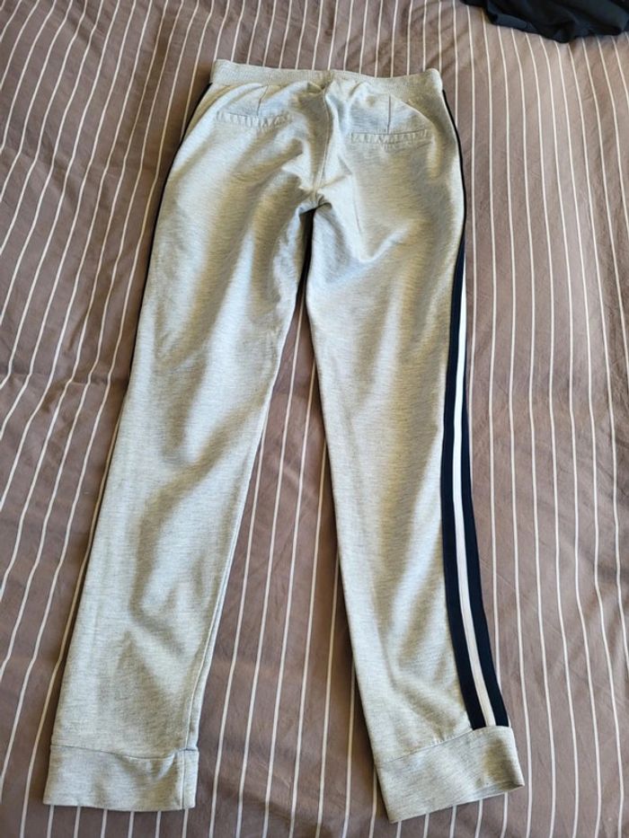Pantalon de jogging molleton 14 ans gris La Redoute - photo numéro 6