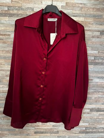 Chemise satinée