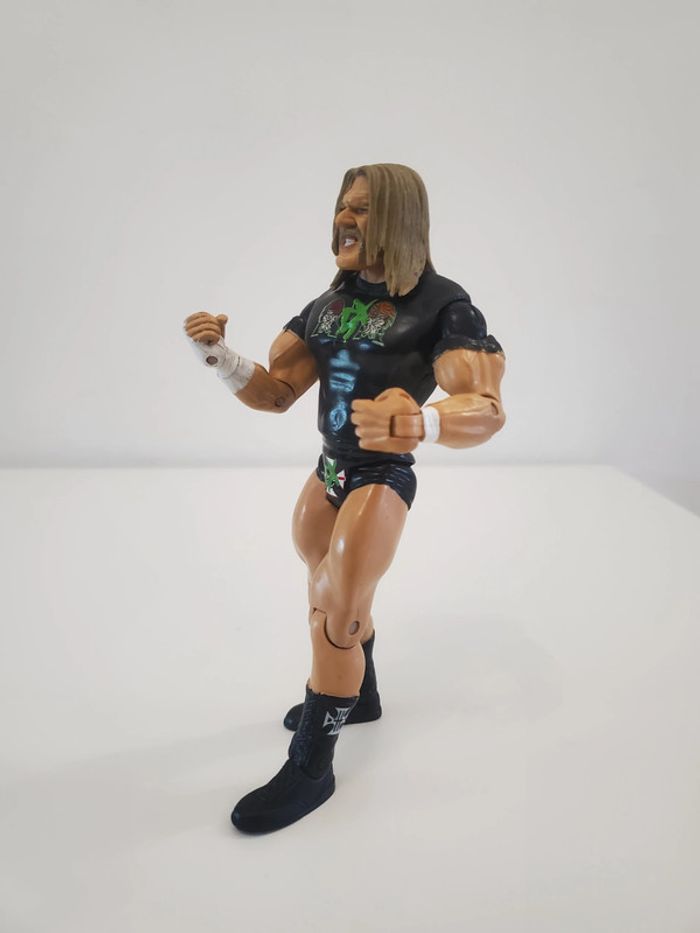 WWE Figurine de Catch Articulée de Triple H Michael Levesque Jakks Pacific 2003  Bon état 18cm env. - photo numéro 2