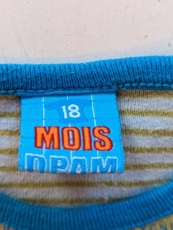 Ensemble vintage maillot de corps et culotte 💙 DPAM - photo numéro 3