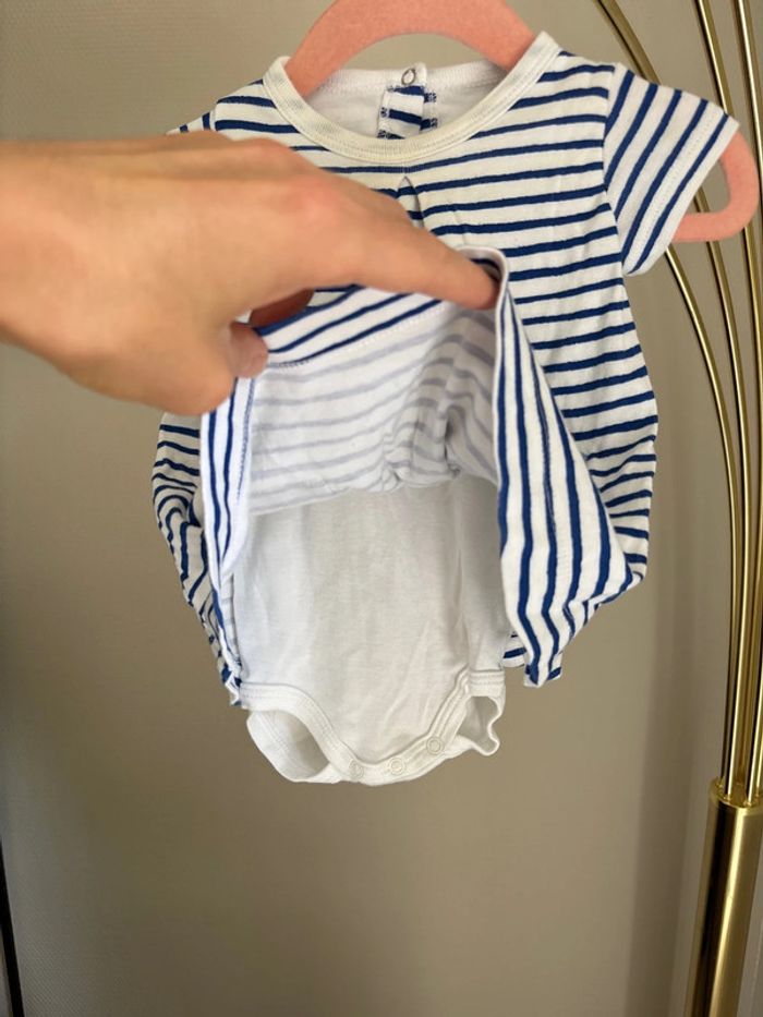 Robe Body Petit Bateau 3 mois - photo numéro 2