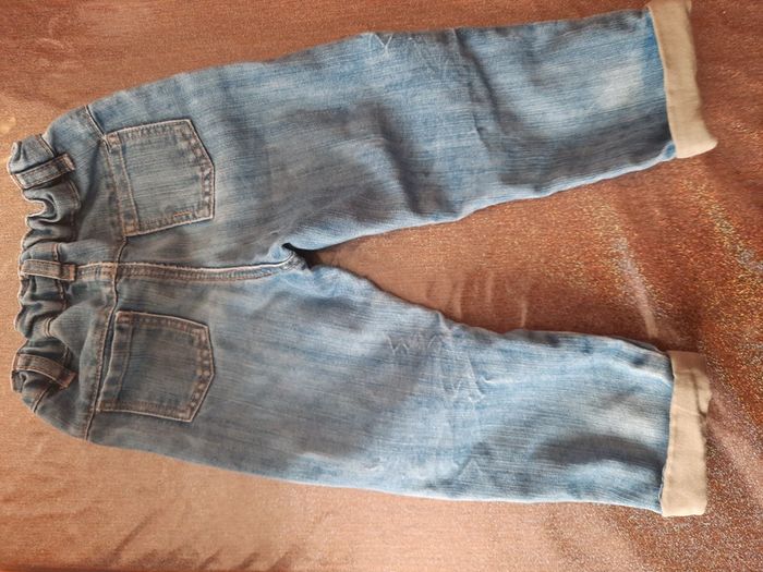 2 pantalons bleu - photo numéro 3