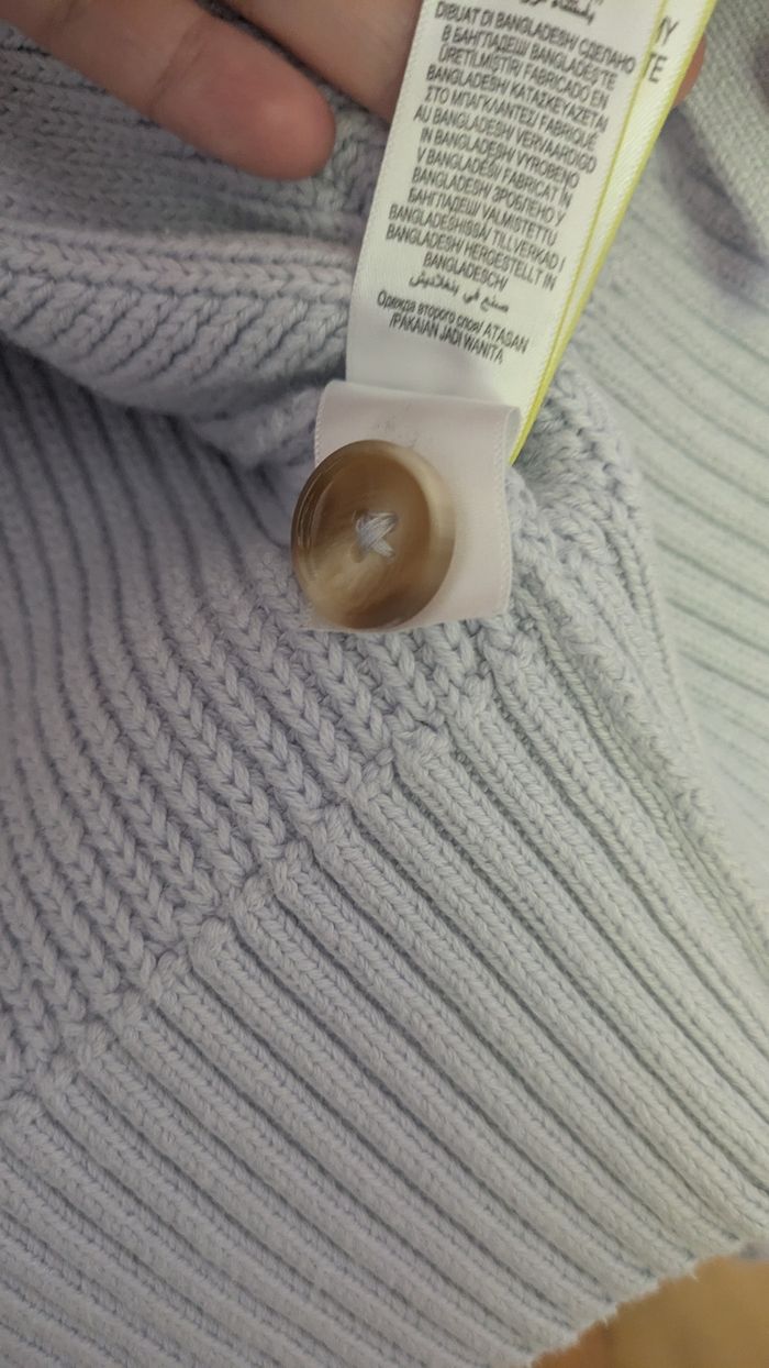 🔹cardigan lilas pâle marks & spencer - L - photo numéro 7