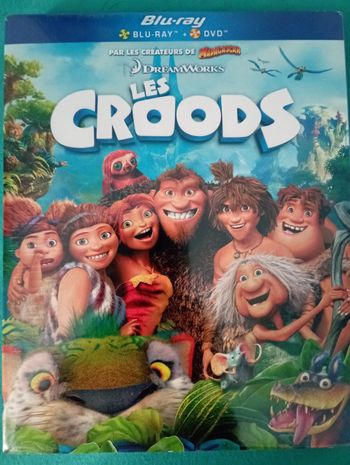 Les Croods DreamWorks Blu-ray