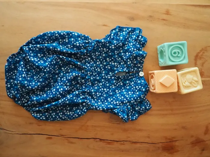 Combi-short Shein bleu - photo numéro 4