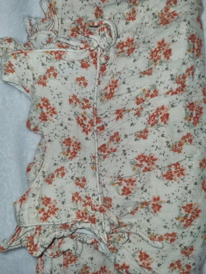 Ensemble blouse et bloomer taille 3-6 mois 68 cm - photo numéro 4