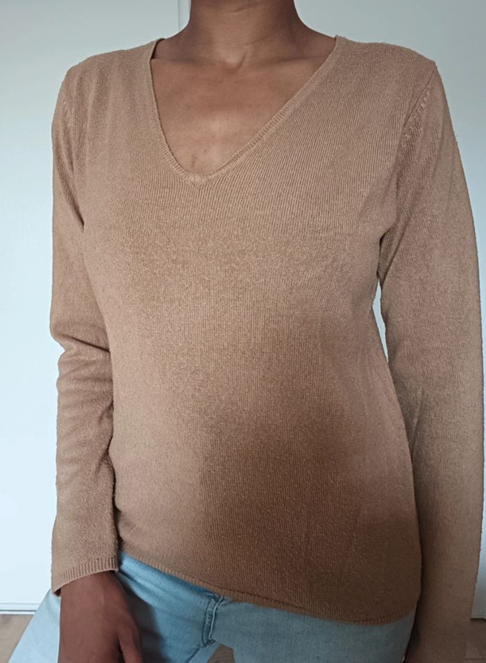 Pull col V Gémo T.L - photo numéro 2