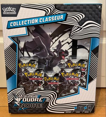 Coffret Classeur Pokémon Foudre Noire Ev10.5