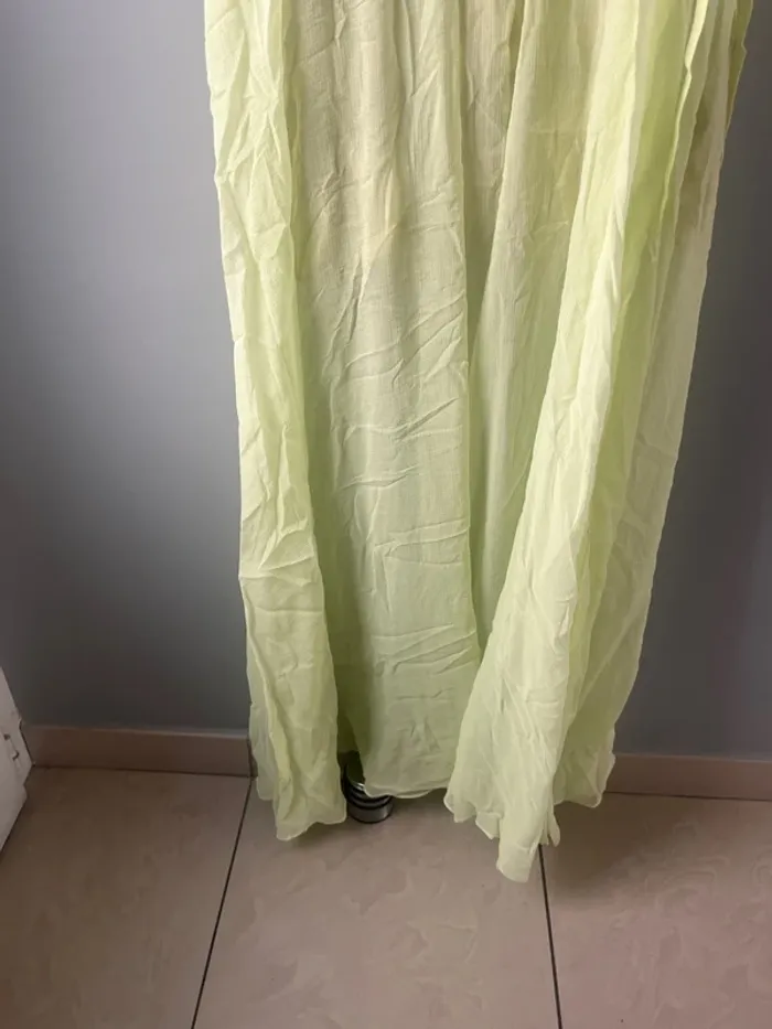 Magnifique robe été Carven modèle Crepon taille 38 neuve avec étiquette - photo numéro 2