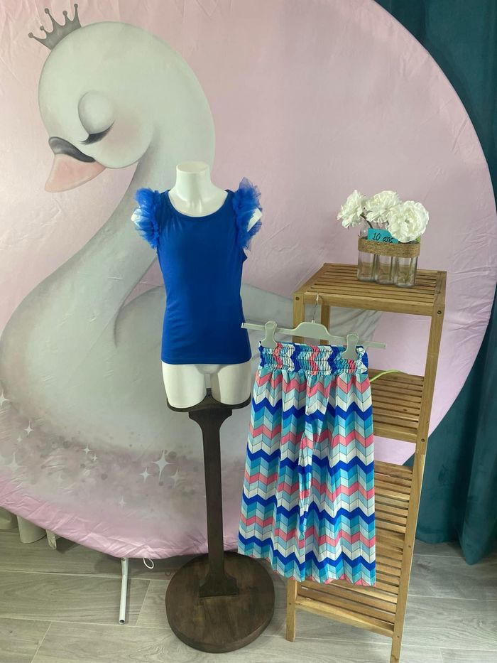 Ensemble fille 10 ans top et palazzo