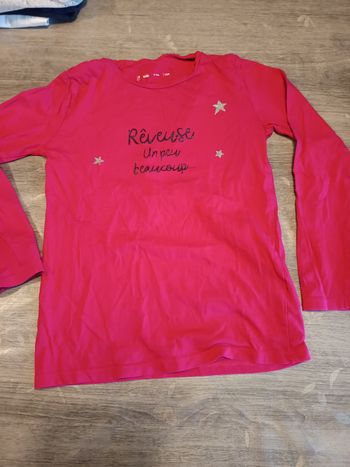 T shirt ml 10 ans fille