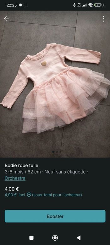 Bodie robe tulle 