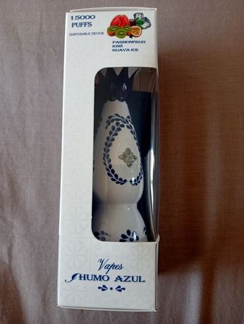 Humo azul Passion kiwi Guava ice 15k