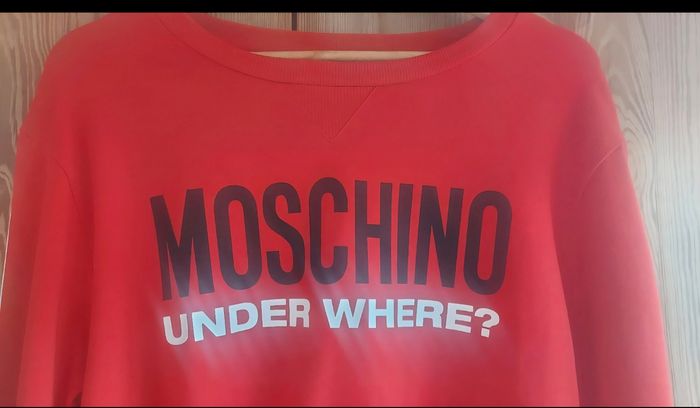 Sweat rouge MOSCHINO - photo numéro 3