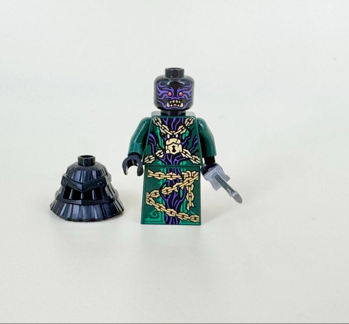Lego Figurines Ninjago : Zarkt (visage double expression) - NEUF - photo numéro 3