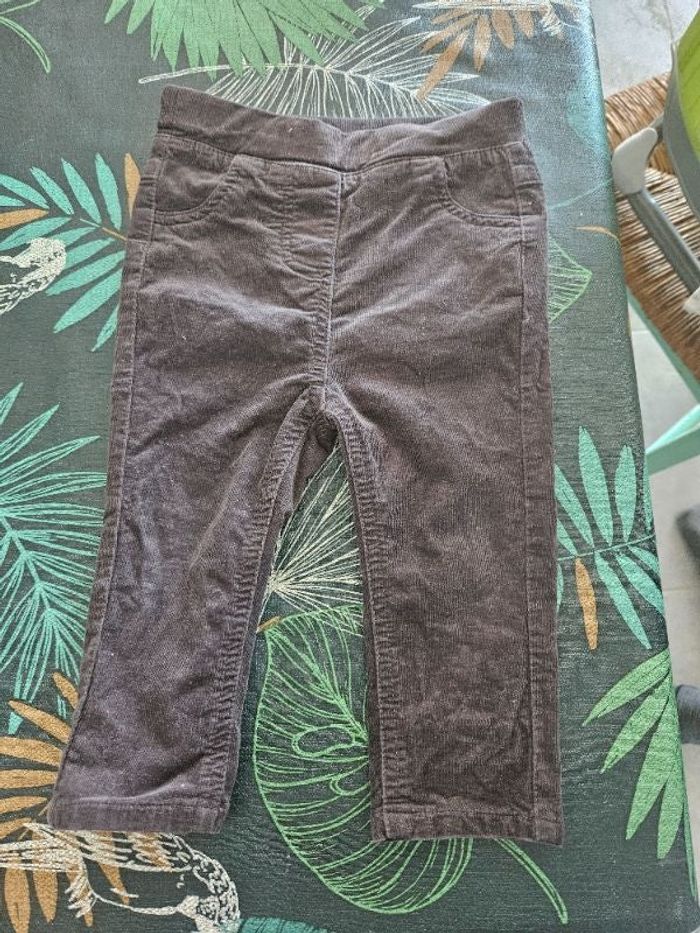 Pantalon en velours