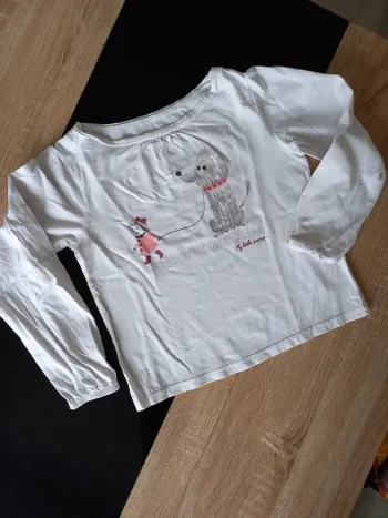 Tee-shirt manches longues fille 8 ans