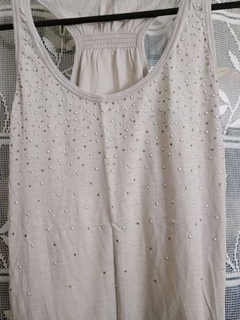 Débardeur avec strass