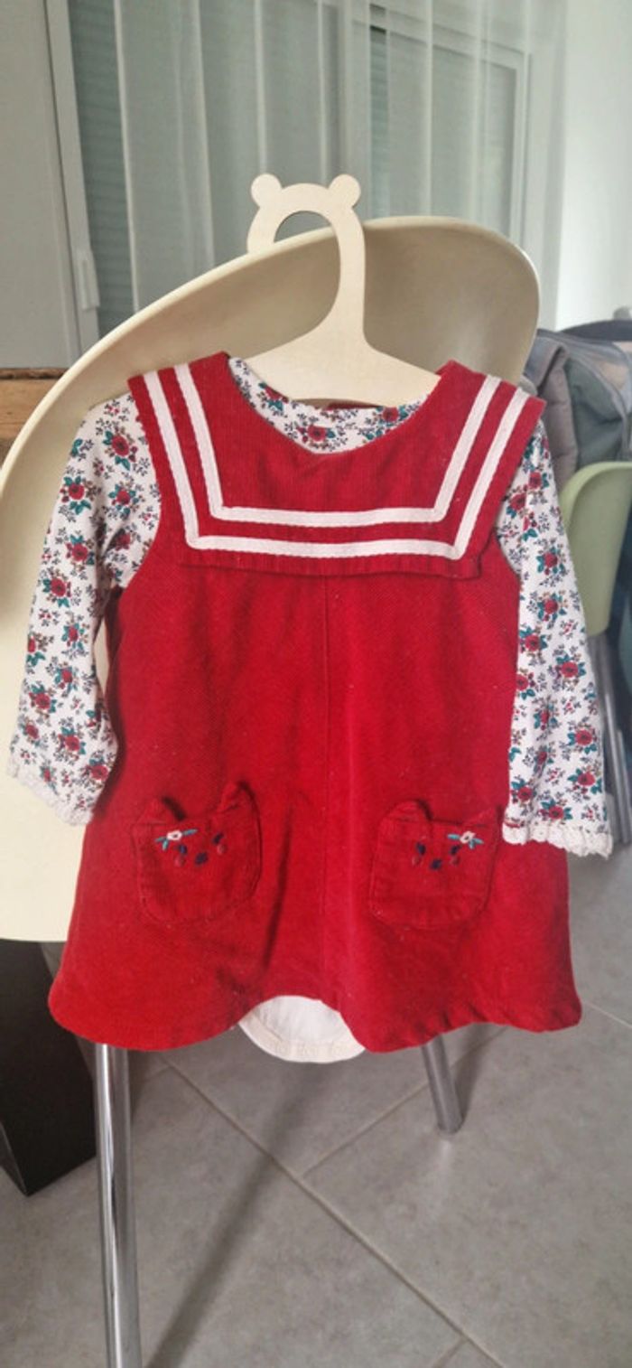 Robe velours Sergent Major