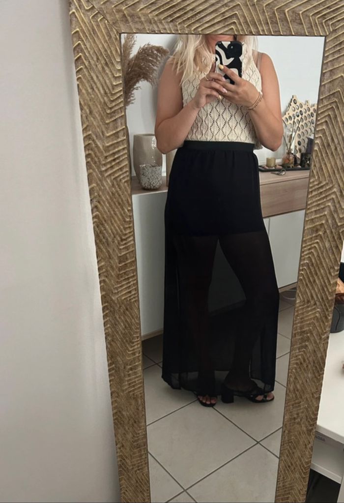 Jupe en tulle noire